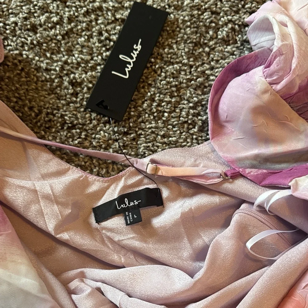 Lulus siya lilac cowl neck dress - Picture 6 of 8
